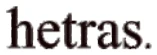 Hetras — BOSHING client brand